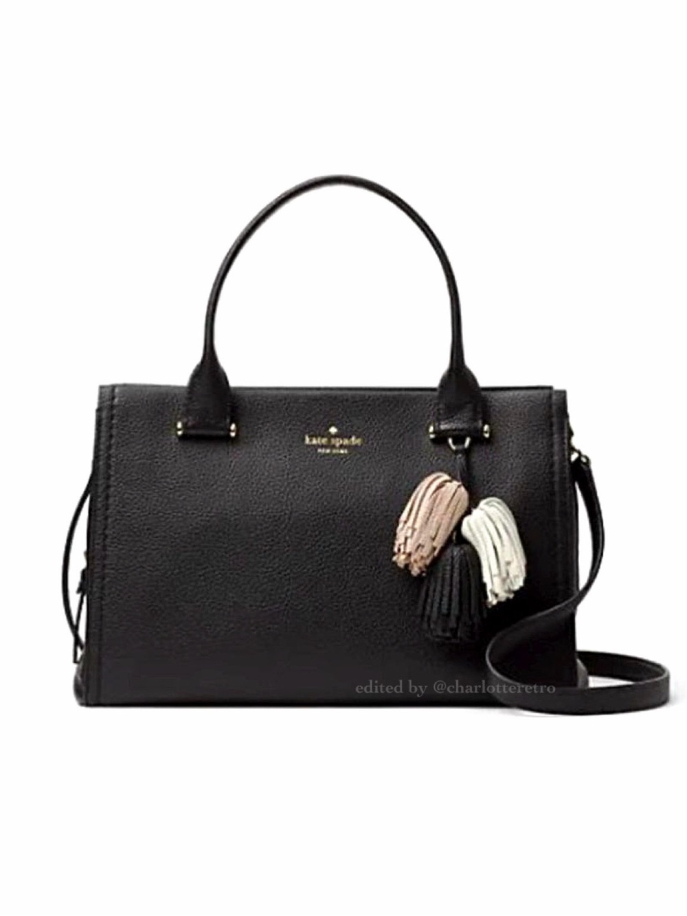 Kate Spade • Palmer Drive Maryam Convertible Top Handle Bag w Crossbody Strap